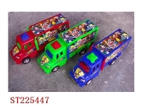 ST225447 - 实色爆丸惯性拖头车(三色混装)