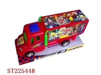 ST225448 - 实色爆丸惯性拖头车(三色混装)