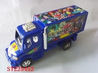 ST225452 - 喷漆爆丸惯性拖头车(三色混装)