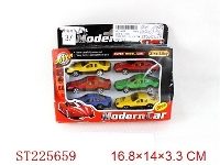 ST225659 - DIE-CAST CAR(6PCS)