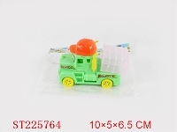 ST225764 - PULL-BACK CAR WITH CAN CANDY TOY
