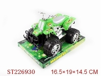 ST226930 - BEN10惯性沙滩摩托车（无坐人）一款一色装