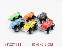 ST227111 - PULL-BACK CAR（6PCS）