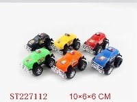 ST227112 - PULL-BACK CAR（6PCS）