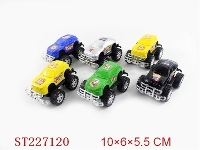 ST227120 - PULL-BACK CAR（6PCS）