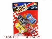ST227121 - PULL-BACK CAR（4PCS）