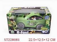 ST228081 - B/O CAR W/LIGHT AND  MUSIC