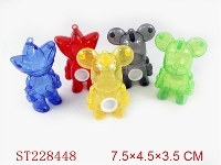 ST228448 - OPP袋小熊色明(五只装,红.绿.蓝.黄．黑）