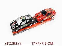 ST229235 - PULL-LINE RACING CAR  （3 COLOR ASSORTED)