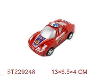 ST229248 - PULL- LINE POLICE CAR （3 COLOR ASSORTED)