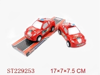 ST229253 - PULL- LINE POLICE CAR （3 COLOR ASSORTED)