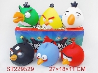 ST229529 - 愤怒的小鸟储钱罐（6款/6pcs）