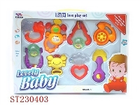 ST230403 - 8PCS BABY SWAYING BELL（2 COLOR ASSORTED)