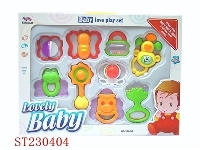 ST230404 - 9PCS BABY SWAYING BELL（2 COLOR ASSORTED)