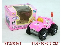 ST230864 - BARBIE B/O TIP LORRY WITH LIGHT