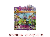 ST230866 - 3PCS 4.5CM ZOOBLES PLAYSET