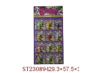 ST230894 - 12PCS 3.2CM ZOOBLES PLAYSET