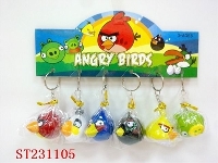 ST231105 - ANGRY BIRDS KEY RING (6PCS)