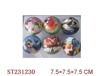 ST231230 - ANGRY BIRDS PU BALL（12pcs）