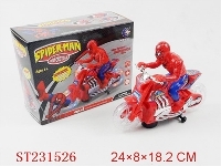 ST231526 - SPIDERMAN B/O MOTORCYCLE SERIES