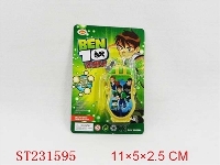 ST231595 - BEN10手机雾灯带绳包二粒电池（英文歌）