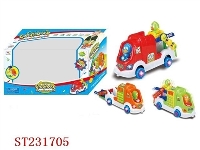 ST231705 - B/O CARTOON TRUCK WITH LIGHT