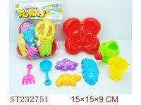 ST232751 - 沙滩工具（8pcs）