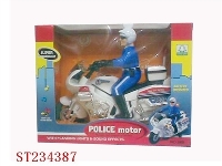 ST234387 - B/O POLICE MOTOR WITH SOUND & LIGHT