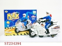 ST234391 - B/O POLICE MOTOR WITH SOUND & LIGHT