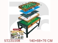 ST235108 - 5 IN 1 HOCKEY/BILLIAND/SOCCER/POKER/DICE/TABLE TENNIS