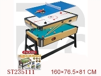 ST235111 - 3 IN 1 HOCKEY/BILLIAND/TABLE TENNIS