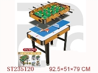 ST235120 - 4 IN 1 HOCKEY/SOCCER/POKER/DICE/TABLE TENNIS