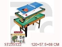 ST235122 - 3 IN 1 HOCKEY/TABLE TENNIS/BILLIAND