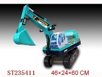 ST235411 - 滑行乘用挖掘车（英文版/黄绿2色）