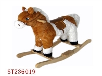 ST236019 - PLUSH ROCKING HORSE