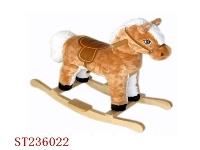 ST236022 - PLUSH ROCKING HORSE