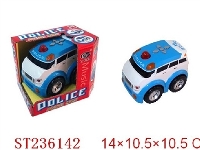 ST236142 - B/O CARTOON CAR WITH LIGHT & MUSIC