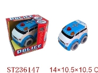 ST236147 - B/O CARTOON CAR WITH LIGHT & MUSIC