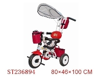 ST236894 - 儿童三轮车（绿色/大红/白色）