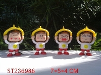ST236986 - 新版小丸子变脸公仔（圆笑脸）