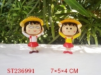 ST236991 - 小丸子变脸公仔（可2色混装）