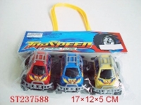ST237588 - PULL-BACK CAR 3IN1