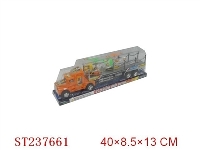 ST237661 - 惯性平板车  带2只直升机