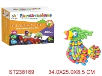 ST238169 - 奇妙玉米益智玩具（400pcs/橙色）