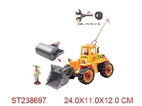 ST238697 - 二款拆装惯性(挖土/压路)工程车(1树)