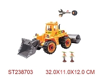 ST238703 - 拆装惯性挖土/压路工程车(2树)