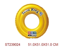 ST239024 - 黄色泳校浮圈(Intex)