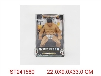 ST241580 - WWE30公分搪塑摔角斗士人偶（四款混装）
