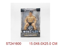 ST241600 - WWE25公分塑胶摔角斗士人偶（四款混装）