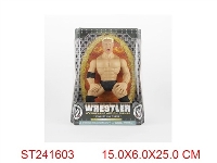 ST241603 - WWE25公分塑胶摔角斗士人偶（四款混装）